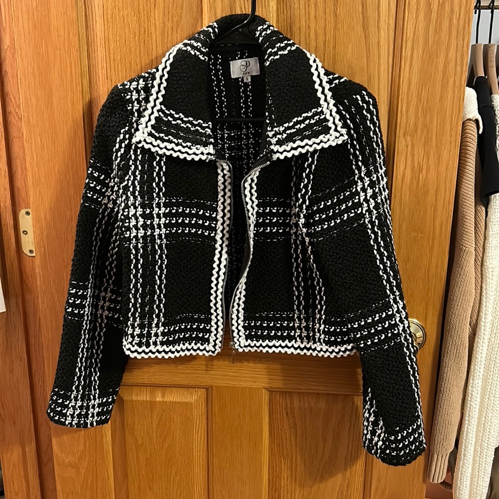 Black and White PLM Jacket